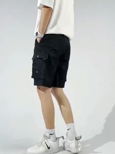 Seluar pendek biasa lelaki dengan poket berbilang seluar pendek lelaki Korea seluar pendek lelaki seluar pendek lelaki seluar pendek luar