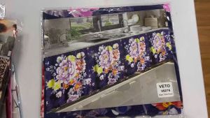 Y-6 Lababo Curtain Kitchen Sink Curtain Ins style Size : 150cm × 70cm 1pc #V6013