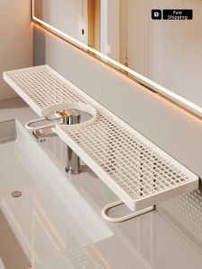 Large Capacity Bathroom Shelf