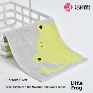 Cartoon Cotton Soft Absorbent Non-Shedding Face Towel