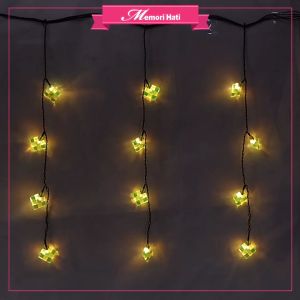 2.2m L3164-48L LED Icicle Ketupat Raya Lights / Lampu Raya