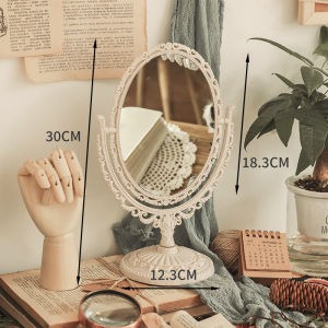 Vintage Makeup Mirror Double Sided