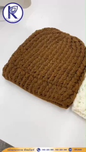 ✨ หมวกไหมพรม/หมวกไหมพรมถักมือ/หมวกไหมพรมพระ รหัส 90130144 | คลังนานาธรรม สังฆภัณฑ์