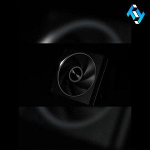 Jungle Leopard Infinite ARGB 120mm Case Fan with Metal Panel and Four-Sided Curved Infinity Glass