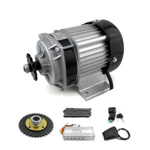 48V 750W Electric 4-Wheel Cart brushless gear motor Conversion Kit With Chain System Throttle