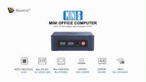 Beelink Mini PC Mini S12PRO N100/N95/N5095 Mini PC Win 11 DD4 PCIe M.2 2280 SSD Desktop Gaming Computer