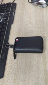 Gantungan Kunci Dompet STNK Remote Carabiner Mobil Motor Multifungsi