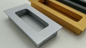 Topcon Recessed Flush Handle Hidden Handle Cabinet Drawer Closet Embedded Aluminum Alloy Sliding Door Pull