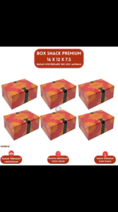 Box Snack 16x12 Box Premium Dus Snack 12x16 (Isi 10 Pcs-B2WB135)