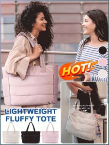 Lightweight Tote Bag For Work and Travel Womens Tote Beach Tote Bag Lightweight Fluffy Shopping Bag
