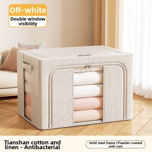 Breathable Large-capacity Antibacterial Visible Storage Box