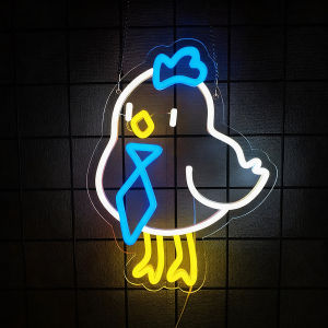 Anime the Platypus Neon Sign for Wall Art DecorAnime LED Light Up Signs for Bedroom Game Room Kids Room Man Cave Birthday Party