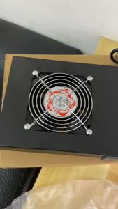 1u fan unit rackmount type for data cabinet 19inch with and without thermostat