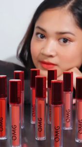 TERBARU!!! Paket Ombre OMG OH MAY GLAM Mattelast Lip Cream warna intens & tahan lama