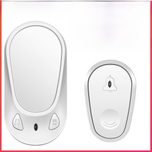 Wireless Doorbell Remote Control Electronic Home Use Long Distance One to Two Elderly Call Device Building Intercom System