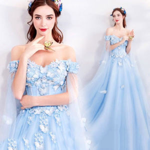 Glary Star Blue Fairy Colored Dress: A Perfect Choice for Your Special Occasions
