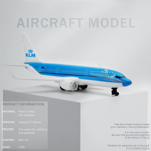 16cm Toy Planes Holland Aircraft Model 747 KLM Diecast Metal Model Airplanes 1:400 Metal Model Toys Children Gift