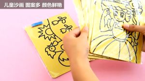 Sand Painting For Kids Goodies For Kids Sand Art DIY Toys Kid Doorgift 儿童沙画 Lukisan Pasir - BT262