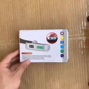 Cân Hành Lý Kỹ Thuật Số Cầm Tay Di Động 110lb/50kg Cân Treo Bằng Kim Loại Đo Trọng Lượng Hành Lý Cho Vali Du Lịch