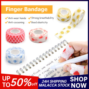 2.5cm Student Writing Anti-Wear Finger Bandage Breathable Elasticity Self-Adhesive Bandage Cartoon Nonwoven Fabric Finger Guard Tape