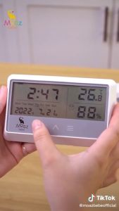 (MB027) Nhiệt ẩm kế đa năng Moaz BéBé MB - 027 hiển thị nhiệt độ chính xác MGG