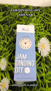 JAM DINDING DIY 3262 / JAM DINDING UNIK UNTUK DEKORASI RUMAH / JAM DINDING WALL CLOCK 80 - 130CM / JAM HIASAN RUANGAN DENGAN AA BATTERY WATER AND STEAM RESISTANT