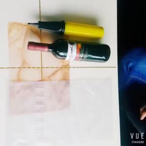 Thicke Package Wine Bottle Protector Bubble Bag Air Column Buffer Thick Bubble Bag Roll Film Protection Inflatable Packaging Bag