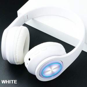 B39 Bluetooth Wireless Headphone Headset TWS Bluetooth 5.0 with Mikrofon HiFi Music Bass RGB LED Light