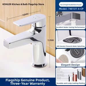 Kohler | Single Hole Cold & Hot Water Basin Faucet