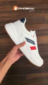 Phoenix Hikaru Sepatu Training Pria - White/Navy