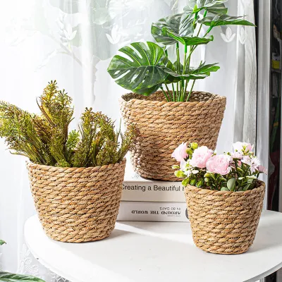 Braided Outdoor Hanging Basket