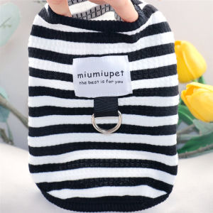 Traction Pet Summer Vest Teddy Bichon Pomeranian York Summer Maltese Cat and Dog Clothes Summer