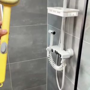 Hug Me Bear Shop Multifunctional Detachable Bath Brush Back Body Bath Shower Brushes With Handle Massager Bathroom Brush