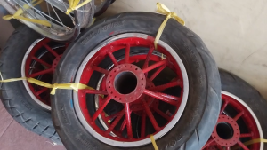 Roda Gerobak Rombong Angkong Ring 10