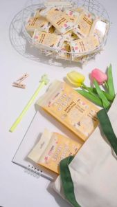 [HÀNG TẶNG KHÔNG BÁN-CHỈ CÓ TẠI LAZLAND] Lốc 08 gói khăn giấy ướt mini size EcoWipes gói 8 tờ không mùi nhỏ gọn tiện dụng