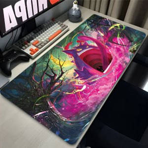Bandai | Mouse Pad Computer Laptop Accessories Anime Gengar Keyboard Mouse Mat Large Mousepad Gamer Desk Mat P-Pokemon Pikachu Mouse Pads