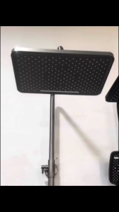 HOMS Piano Style 3 in 1 Shower Set for Instant Water Heater Rain Shower Head Hand Spray