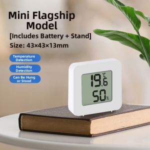 LECAN | High Precision Indoor Wall Mounted Temperature and Humidity Sensor with Date Time Display