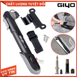Bơm xe đạp mini cầm tay chính hãng Giyo 04S