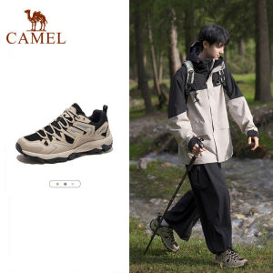 Cameljeans Giày đi bộ nam mới leo núi chống trượt Giày thể thao