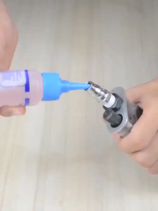 190mm mini air chipping hammer Industrial Air Chisel Pneumatic air Hammer Shovel Tool Kit Air Compressor Small Rust Remover Cutting Drilling Chipping