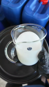 Silicone Emulsion 60% หัวเชื้อแว็กซ์ เคลือบซีนลม (ขนาด 20 กก.)