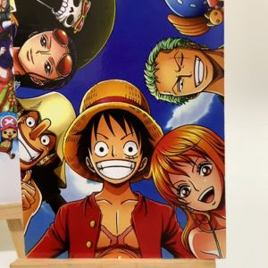 TENNESY HIASAN DINDING ONE PIECE LUFFY ANIME 15x30CM WALL DECOR PAJANGAN KAMAR TIDUR DEKORASI DINDING RUMAH