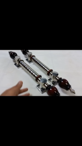 gagang handle tarikan pegangan pintu rumah minimalis pilihan panjang 50cm bahan kayu dan stainless model lohan spb ch untuk pintu depan dan kamar tersedia set body kunci