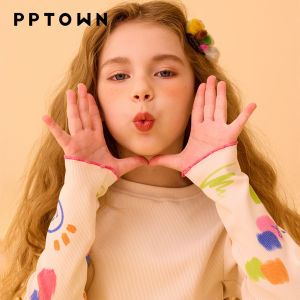 PPTOWN | Childrens Printed Long Sleeve T-Shirt
