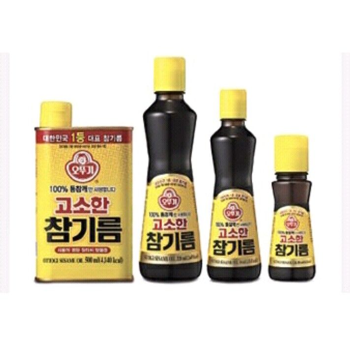 Korean OTTOGI Sesame Oil (80ml / 110ml / 500ml / 1000ml) Lazada