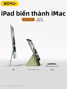 Zoyu | Elevating Stand Magnetic Flip Rotating Protective Case Shockproof