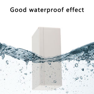 F-type Grey/Clear Cover ABS New Waterproof Junction Box Plastic Housing IIP67 Outdoor Electronic Safe Monitor Power Button Box