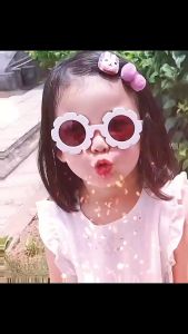 SG Instock Children Sunglasses Kids Sunglasses Kid Sunglasses Cute Wavy Flower Frame Colors Cool and Cute