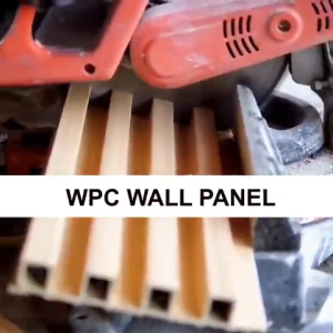 20PCS/Box PVC Grille Wall Panel Wall Design 100*15CM Fluted Wall Panel Waterproof Fireeproof Formaldehyde-free Suitable for indoor and outdoor Solid Wood panel board Wall Panel